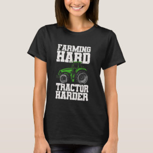T-shirt Agriculture Tracteur dur Tracteurs agricoles plus