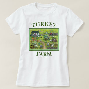 T-SHIRT AGRICULTURE TURQUE GRÂCE À L'OCTROI D'OISEAUX HUMO