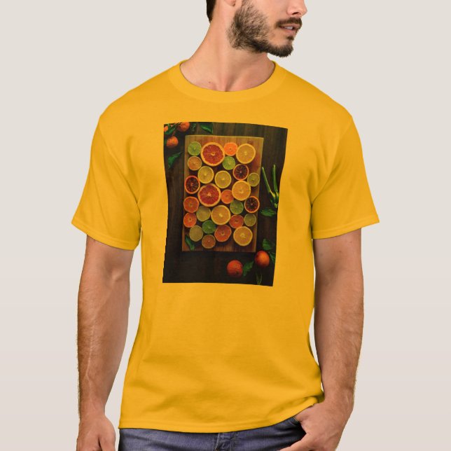T-shirt agrumes (Devant)
