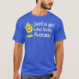 T-shirt Aguacate Fruit Lover Juste Une Fille Qui Aime Avoc