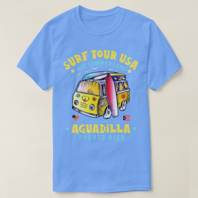 T-shirt Aguadilla Porto Rico (Design devant)