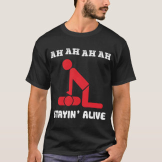 T-shirt Ah Ah Ah Ah Ah Ah Restez Vivant Cpr