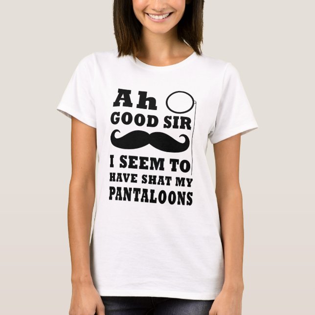 T-shirt Ah bon monsieur (Devant)