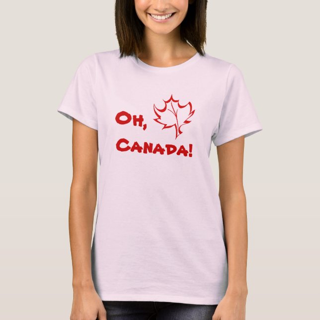 T-shirt Ah, le Canada ! (Devant)