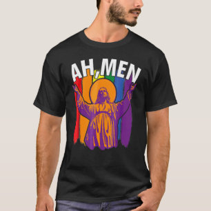 T-shirt Ah Men Lgbtq Jesus Mois Gay pride