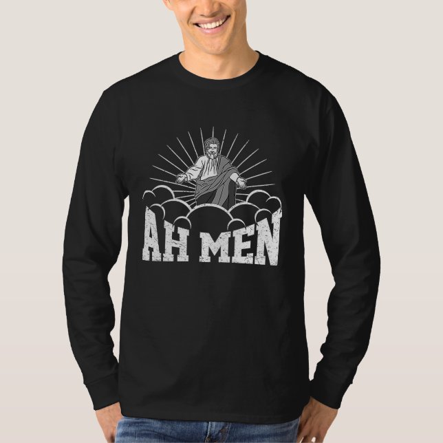 T-shirt Ah Men Support LGBTQ Gay Pride Month Cute Gay For  (Devant)