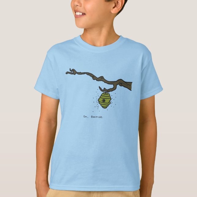 T-shirt Ah, ruche (Devant)