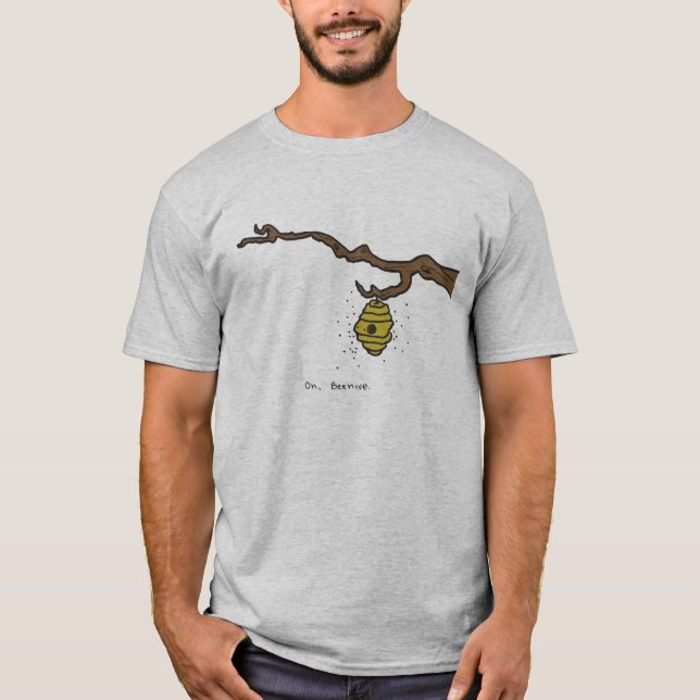 T-shirt Ah, ruche (Devant)