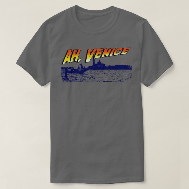 T-shirt Ah Venice d'Indiana Jones et la Dernière croisade (Design devant)