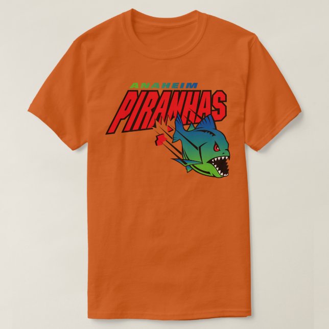 T-shirt Ahaheim Piranhas (Design devant)