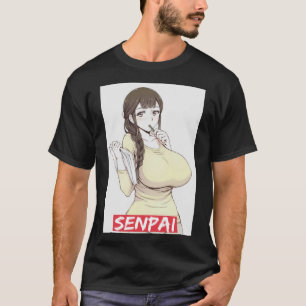 T-shirt ahegao Senpai 1