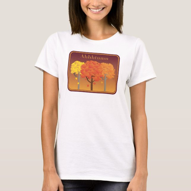 T-shirt Ahhhtumn (Devant)