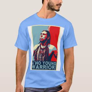 T-shirt Aho Young Warrior Rez Dogs par CH3Media Baby Bodys