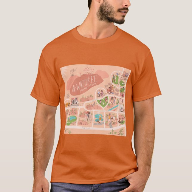 T-shirt Ahwatukee surdimensionné (Devant)