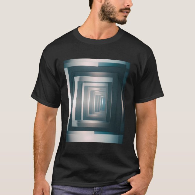 T-shirt Ai Art de nombreux miroirs Arty Miroir (Devant)