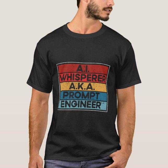 T-shirt Ai Ificial Intelligence Robot Robotique Apprentiss (Devant)