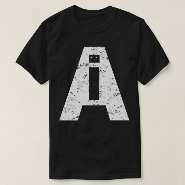 T-shirt AI Intelligence artificielle Premium (Design devant)