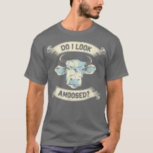 T-shirt Ai-Je L'Air Amosed Cow Rancher Propriétaire Agrico