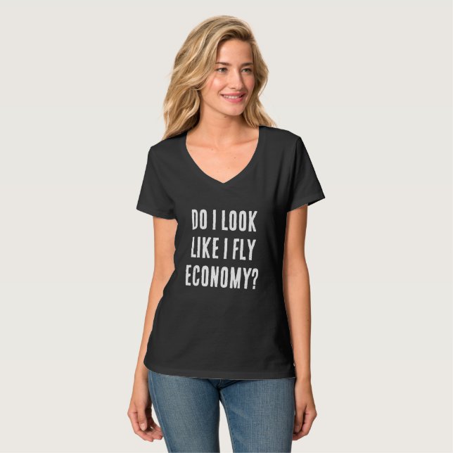 T-shirt Ai-Je L'Air D'Avoir Volé Économie Drôle Devis Voya (Devant entier)