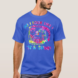 T-shirt Ai-Je L'Air De Me Lever Et De Briller, TieDye Skel
