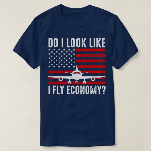 T-shirt Ai-Je L'Air De Voler L'Économie ? (Design devant)