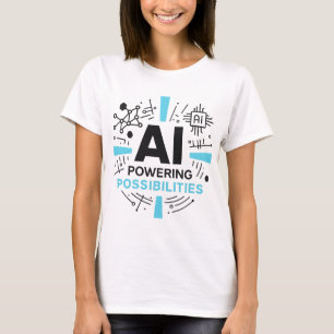 T-shirt « AI Powering Possibilities » Innovation