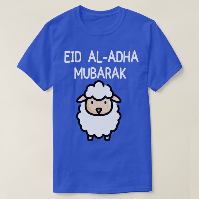 T-shirt Aïd el-Adha Aïd el-Moubarak Joyeux Aïd el-Fitr Mus (Design devant)
