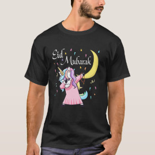 T-shirt Aïd el-Fitr Musulman Enfants Aïd el-Moubarak