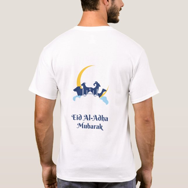 T-shirt Aïd moubarak (Dos)