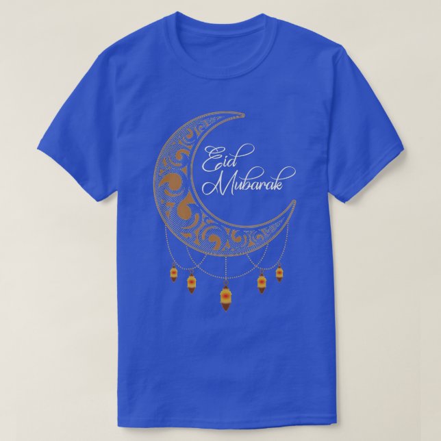 T-shirt Aïd Moubarak, Aïd al-Fitr, Aïd al-Adha (Design devant)
