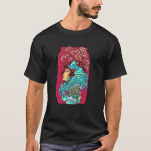 T-shirt Aidadaïsme sans fil dans un état d'esprit parasite