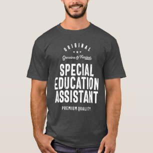 T-shirt Aide à l'éducation spéciale Don Funny Titre de l'e