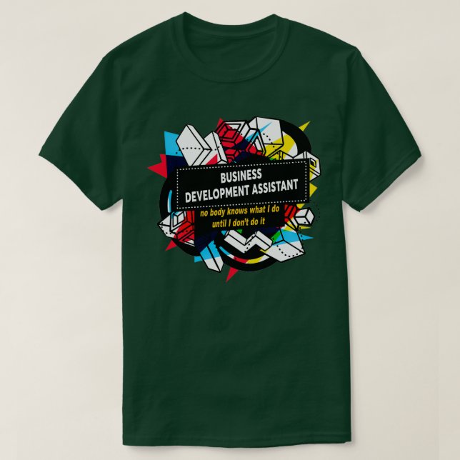 T-SHIRT AIDE AU DÉVELOPPEMENT DES ENTREPRISES (Design devant)