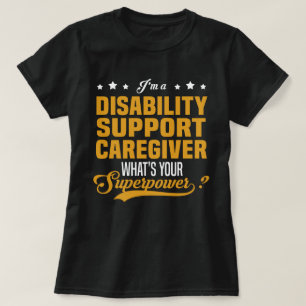 T-shirt Aide aux personnes handicapées