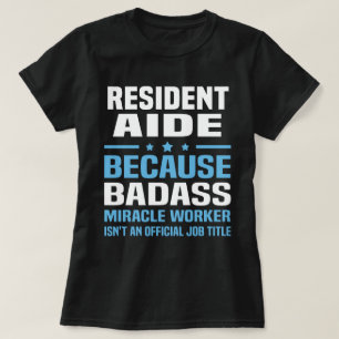 T-shirt Aide aux résidents