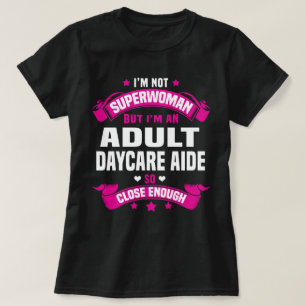 T-shirt Aide de garderie pour adultes