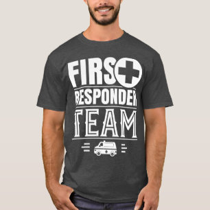 T-shirt Aide d'équipe de première intervention Aide d'ur
