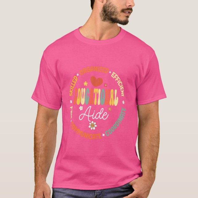 T-shirt Aide éducative super Paraprofessionnel adjoint (Devant)