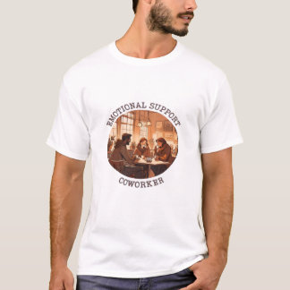 T-shirt Aide émotionnelle Coworker Whimsical Office Ally C