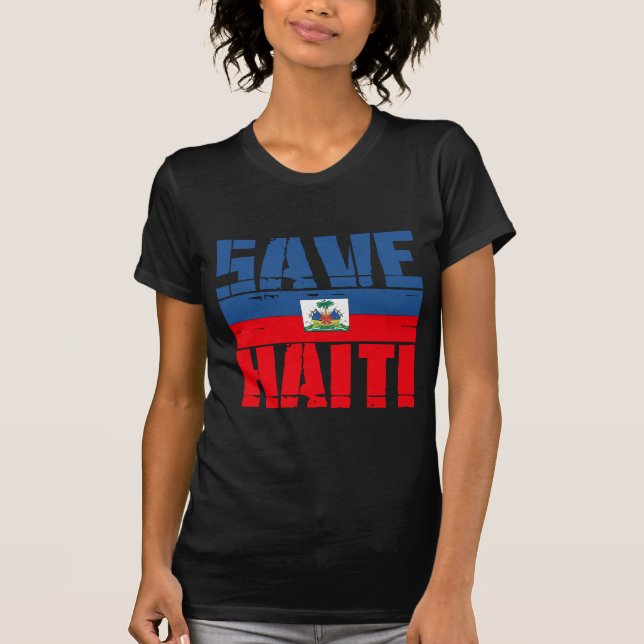 T-SHIRT AIDE HAÏTI (Devant)
