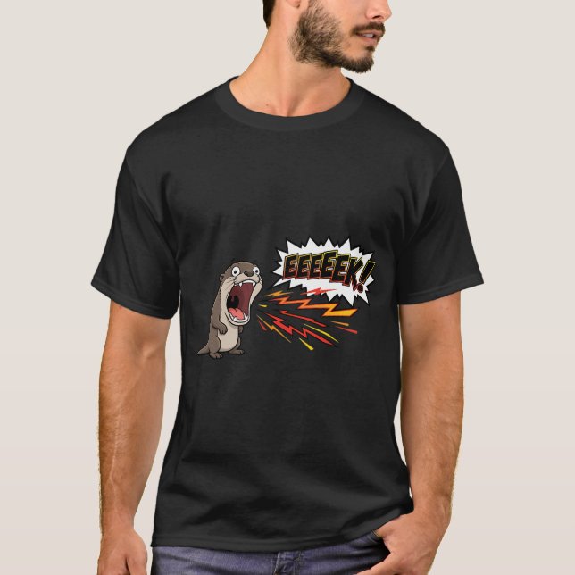 T-shirt Aide ! Je suis une version de pilote Chibi (Devant)