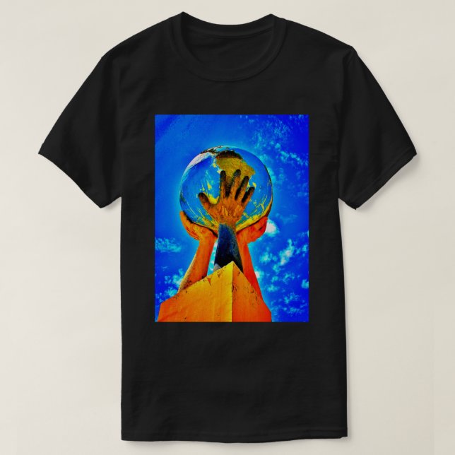 T-shirt Aide main II (Design devant)