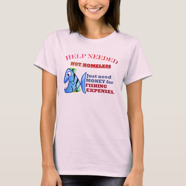 T-SHIRT AIDE NÉCESSAIRE. (Devant)