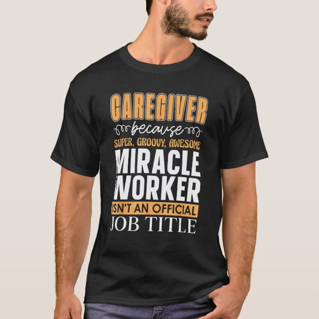 T-shirt Aide Parce que Super Groovy Étudiante Infirmière d (Devant)