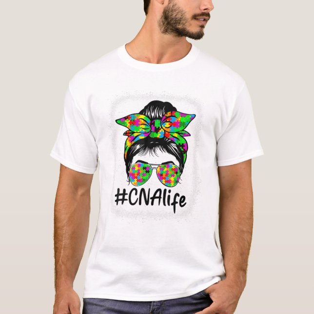 T-shirt Aide-soignant certifié CNA (Devant)