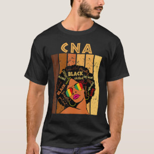 T-shirt Aide-soignant certifié CNA Histoire afro noire
