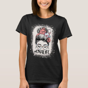 T-shirt Aide-Soignant Certifié Drôle Vie d'Infirmière Nœud