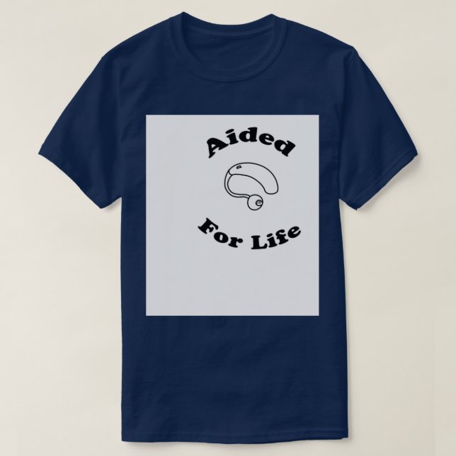 T-shirt Aided for Life (Design devant)