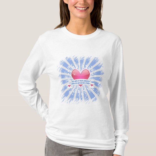 T-shirt Aider les autres (Devant)