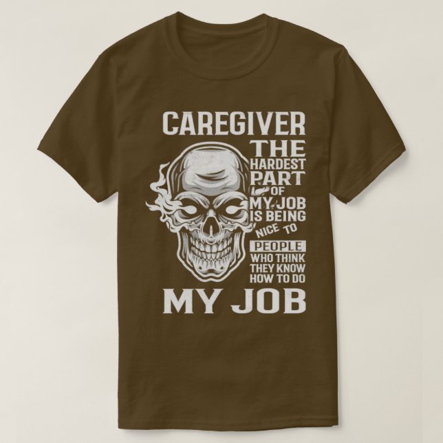 T-shirt Aides de carrière (Design devant)